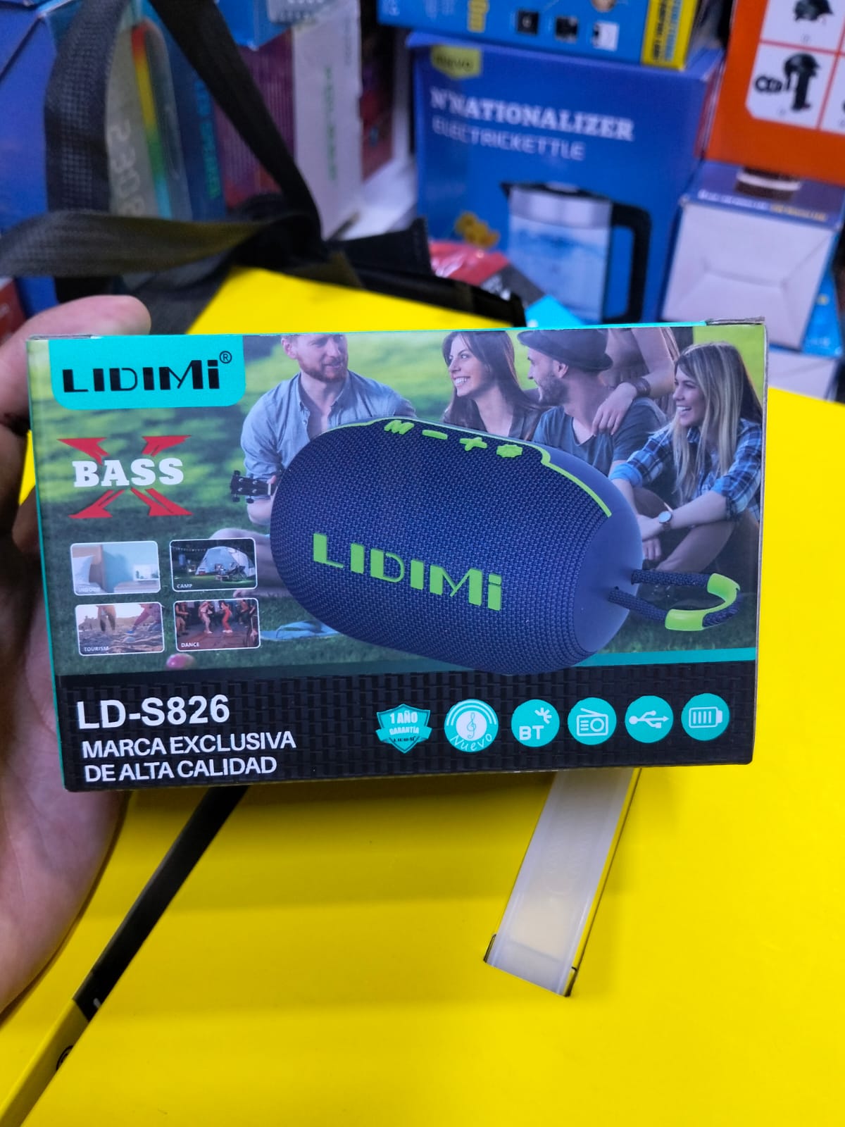 parlante Bluetooth 6W lidimi  Cod:1220 driver:02