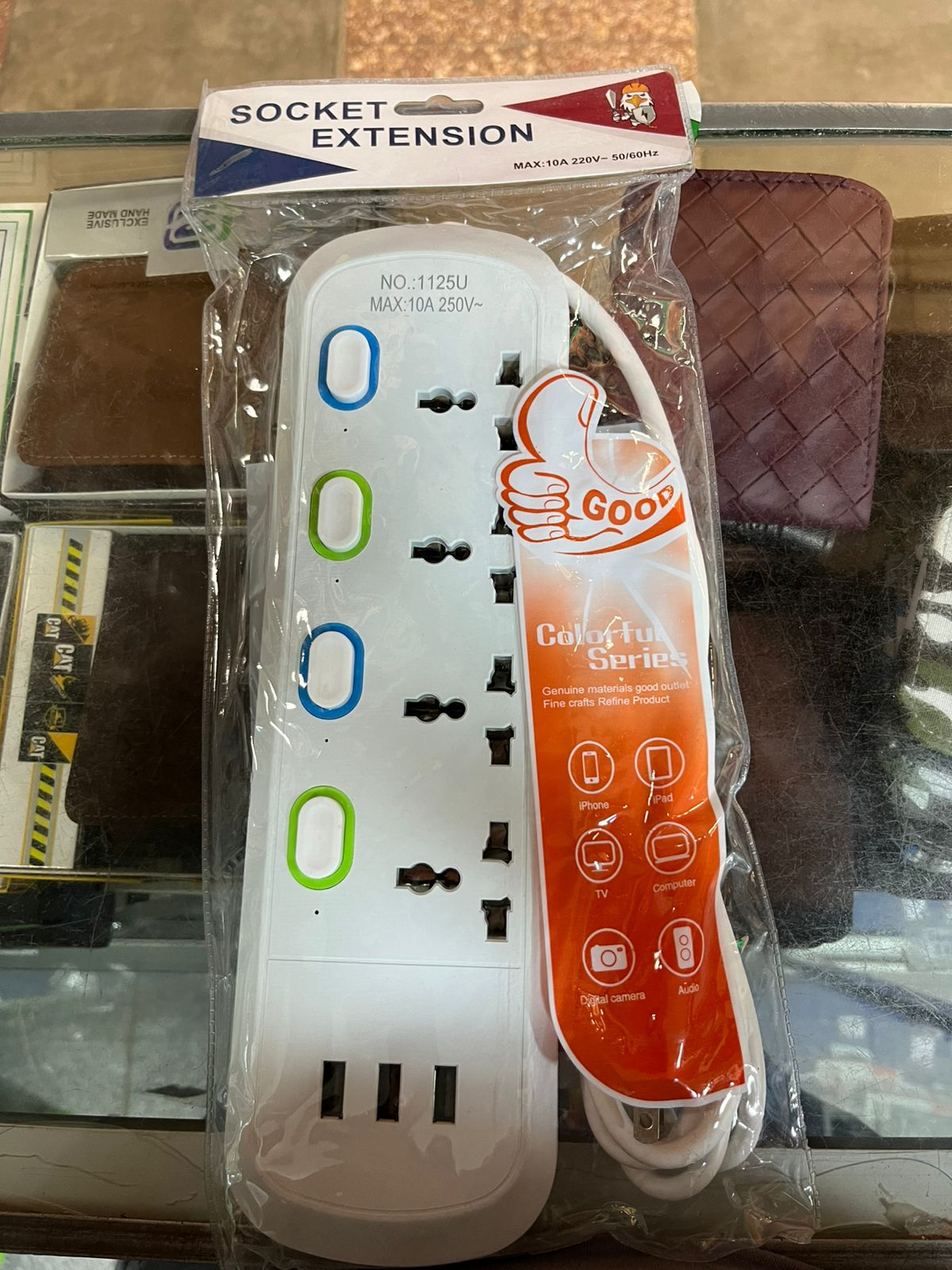 Extension electrica 4 tomas Cod:1304 driver :03