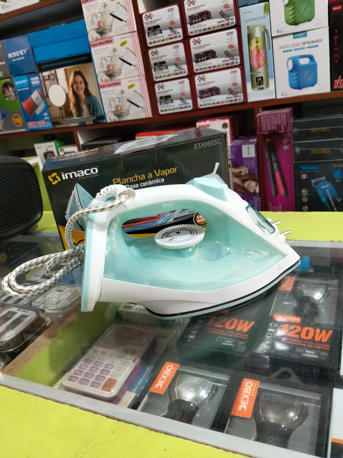 plancha a vapor imaco Cod:1396 driver :05