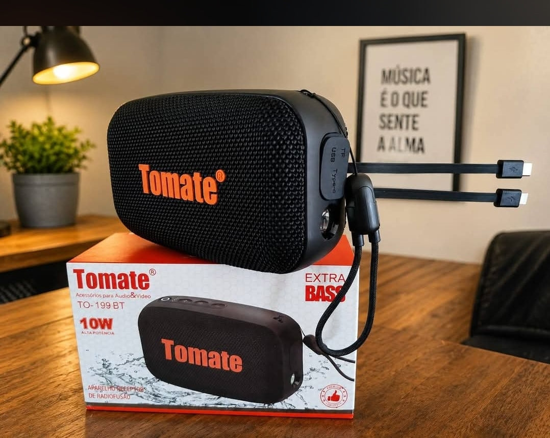 parlante Bluetooth 10W  con batería portátil Cod:3024 driver:05