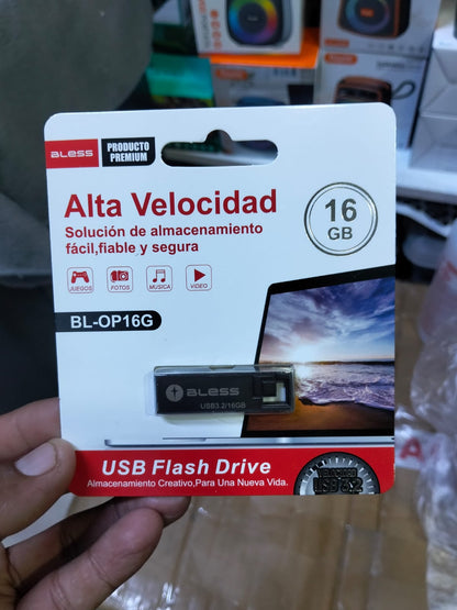 Memoria USB 16 GB Cod:1430 driver:02