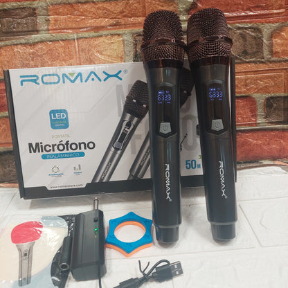 Microfono pack x 2 Cod:5054 Driver:01