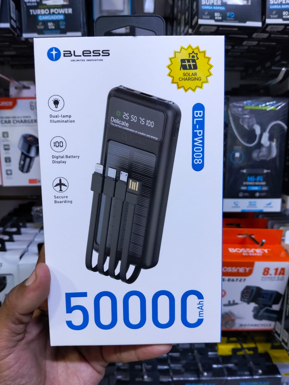Bateria portatil 50000mah solar Cod:1421 driver:02