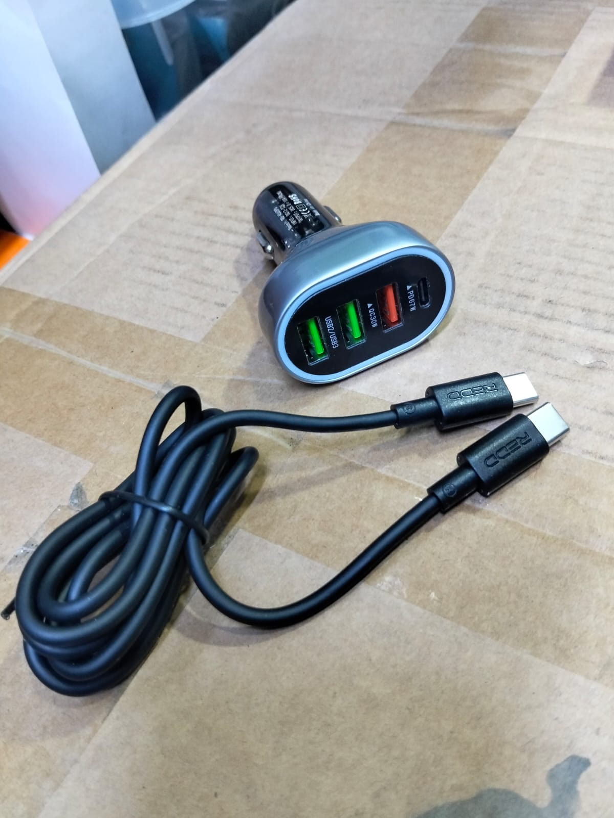 Cigarrera cargador tipo C 140W Cod:1326 driver:01