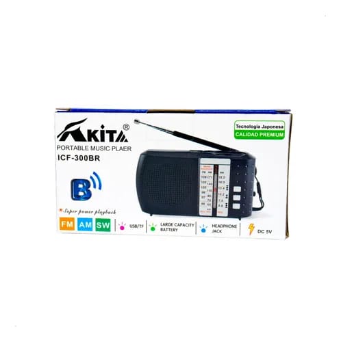 Radio Fm /Am recargable  y a Pilaa Cod:1401 driver:03
