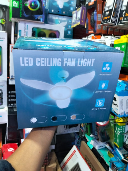Foco ventilador 3 hélices Cod :1470 driver:02