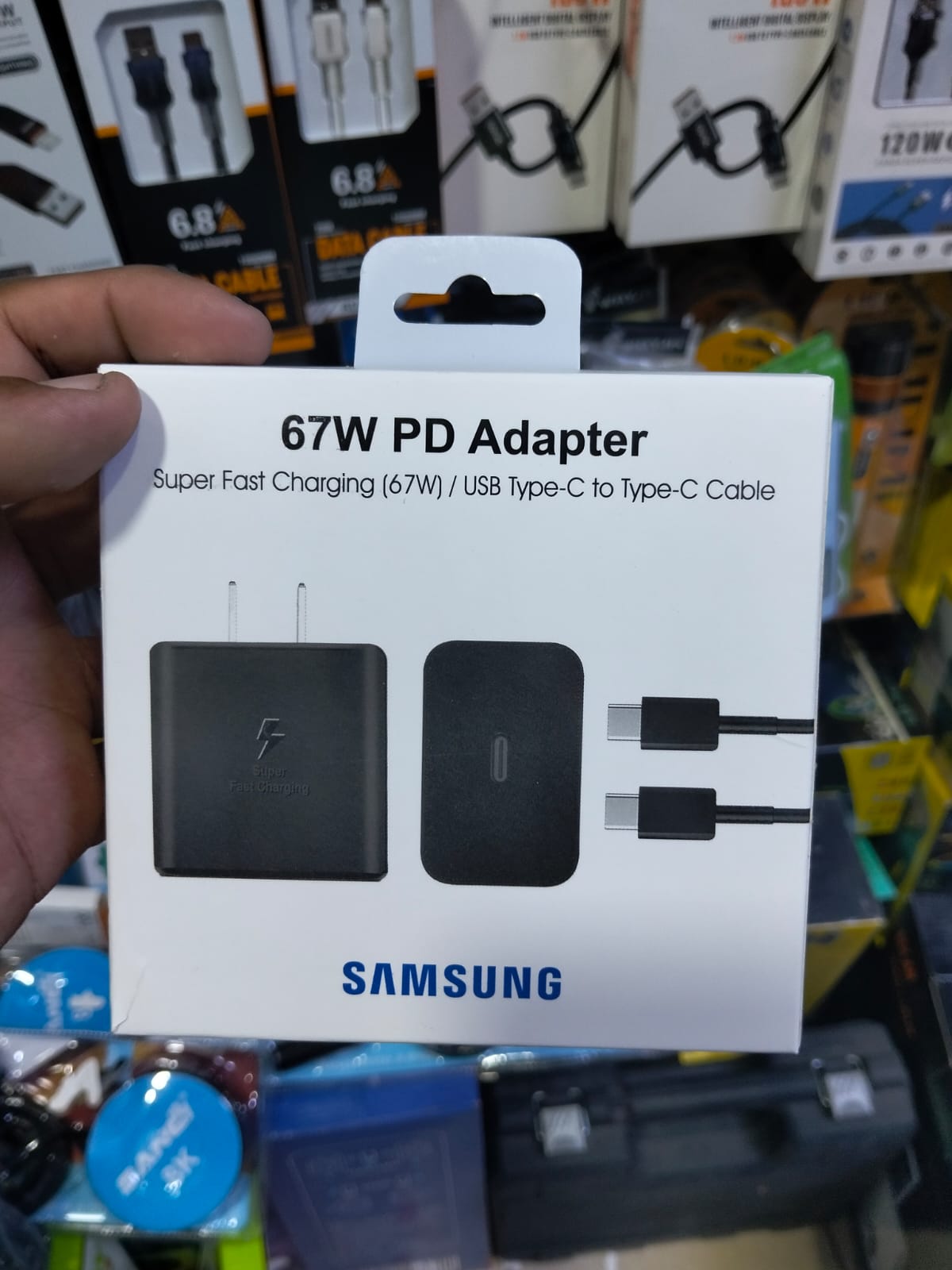 Cargador tipo C 67W Samsung Cod:1282 driver:02