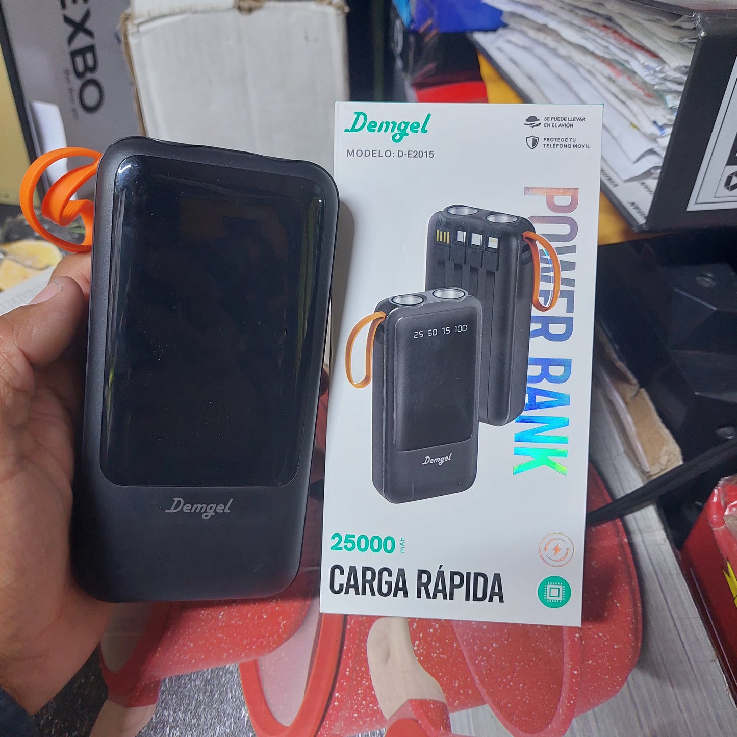Bateria portatil 25000mah Cod:4462 Driver:02