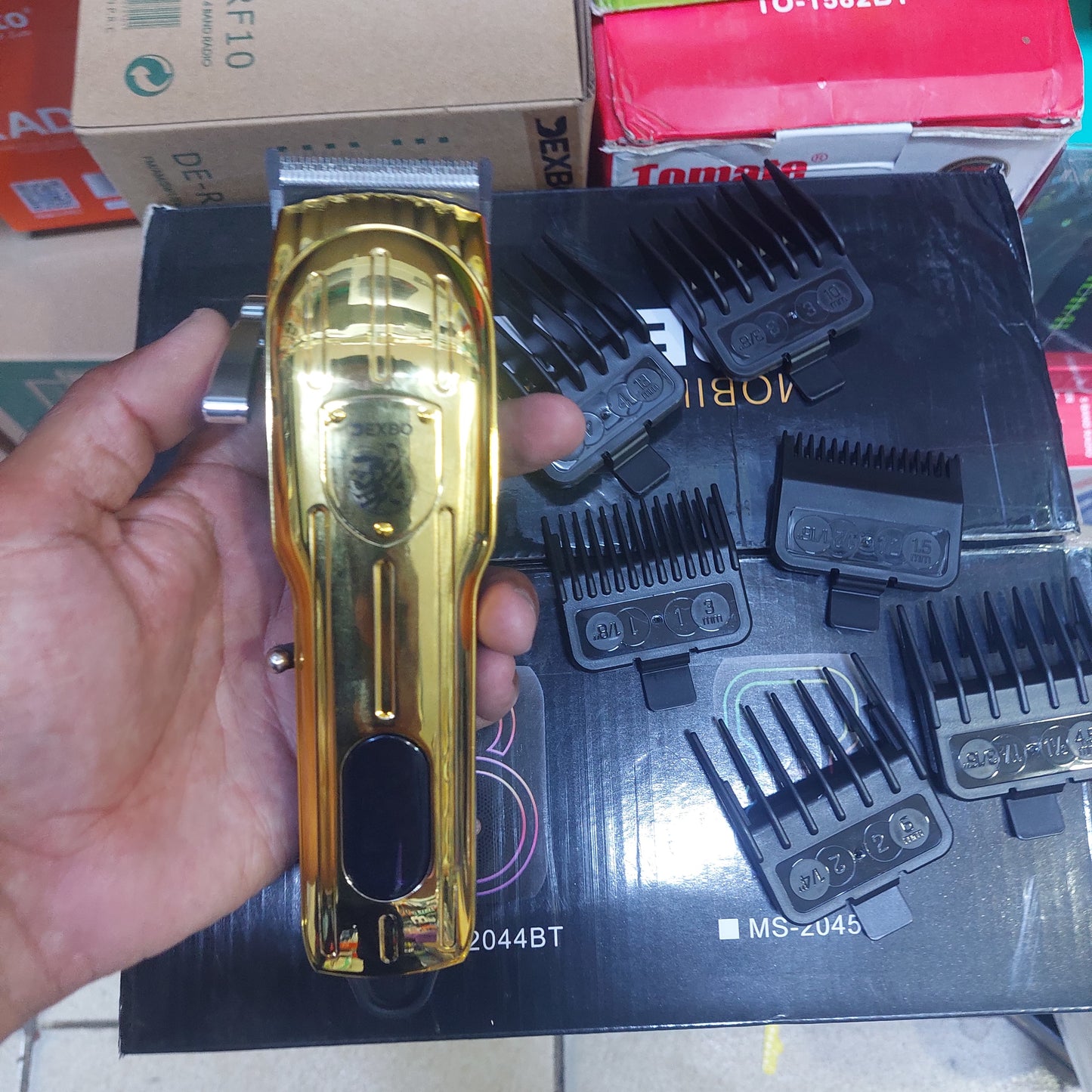 Maquina inalambrica de cortar cabello Cod:1167 driver:03