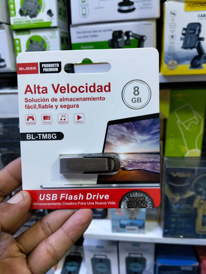 Memoria USB  8 GB Cod:1429 driver :02