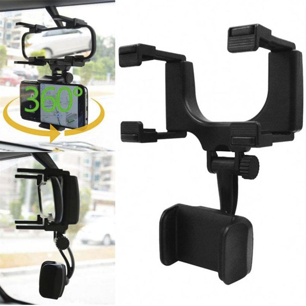 soporte de celular retrovisor para carro Cod:5081 driver:02