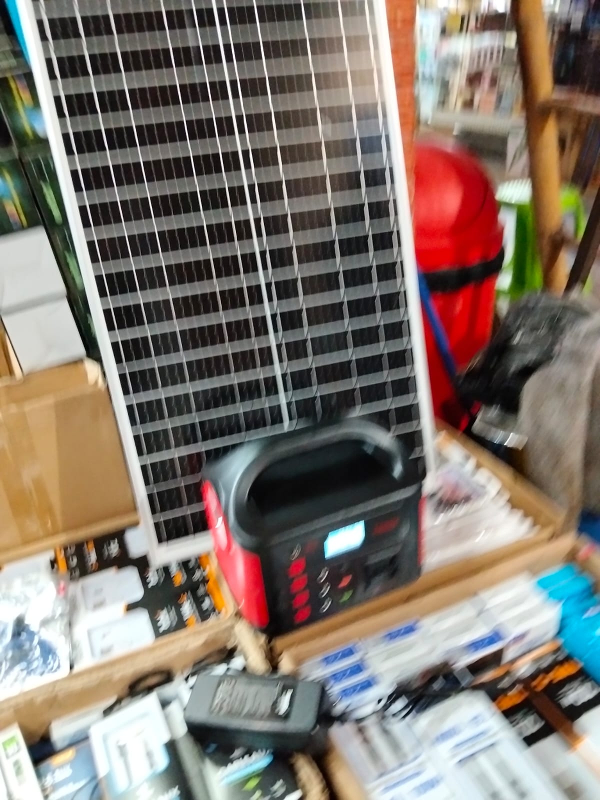 kit solar 300W con panel solar Cod:1450 driver:01