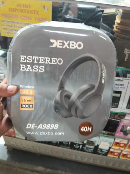 audifonos bluetooth tipo vincha con silenciador de ruido Cod:1549 driver 03