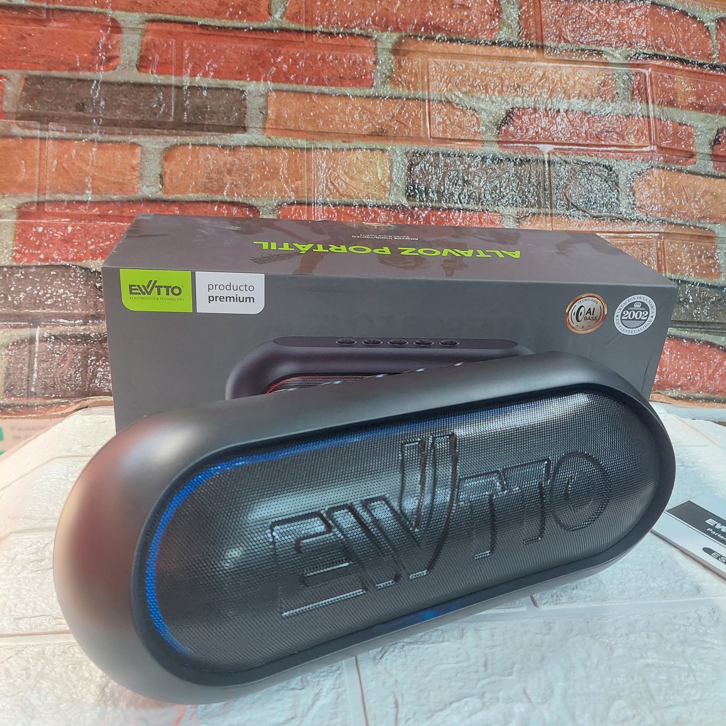 Parlante Bluetooth  Ewtto 60w Cod:3316 Driver :03