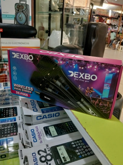 Microfono inalambrico pack x 2 Cod:1504 driver:05