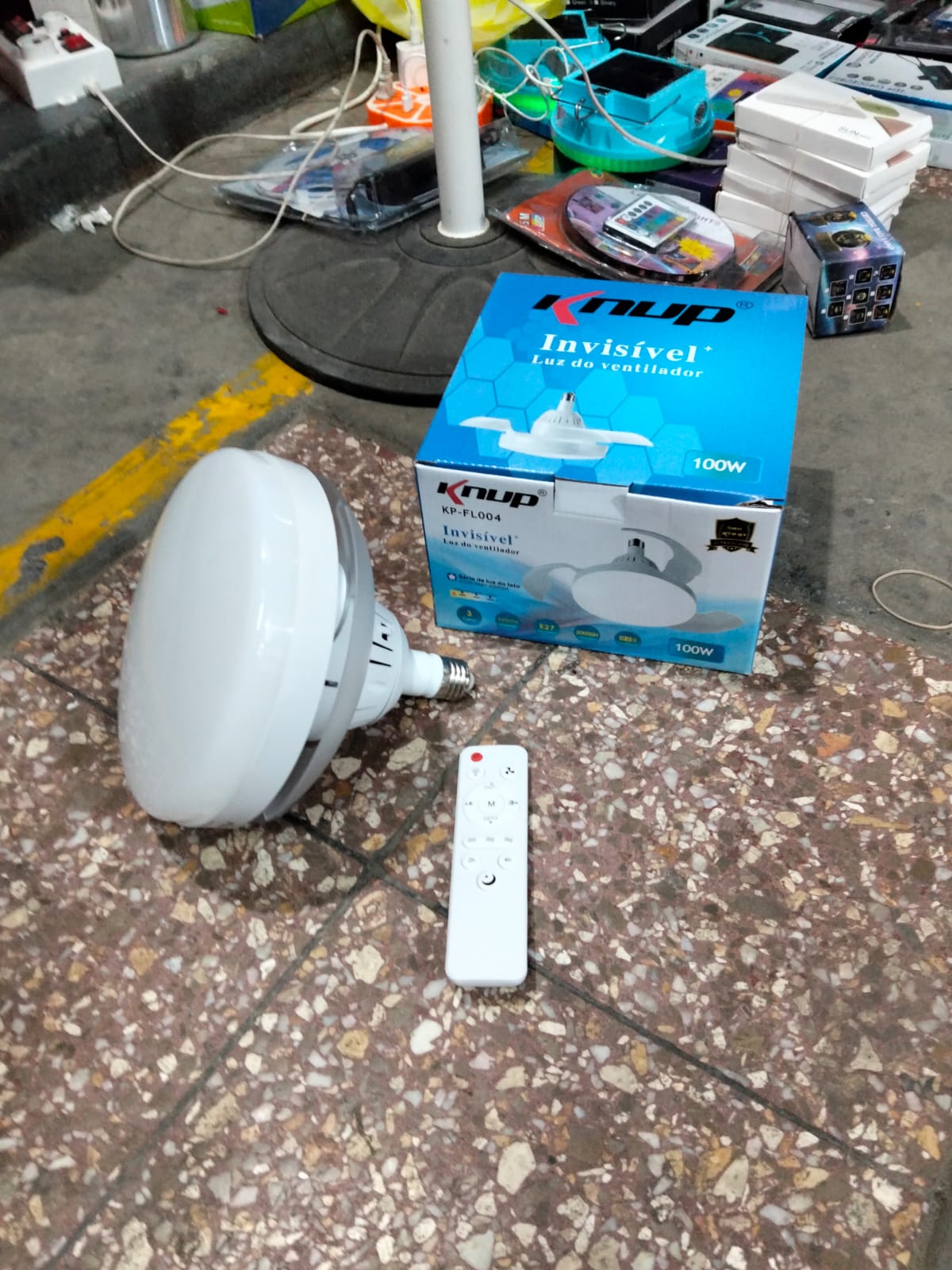 foco ventilador 100W  Cod:1155 driver:01