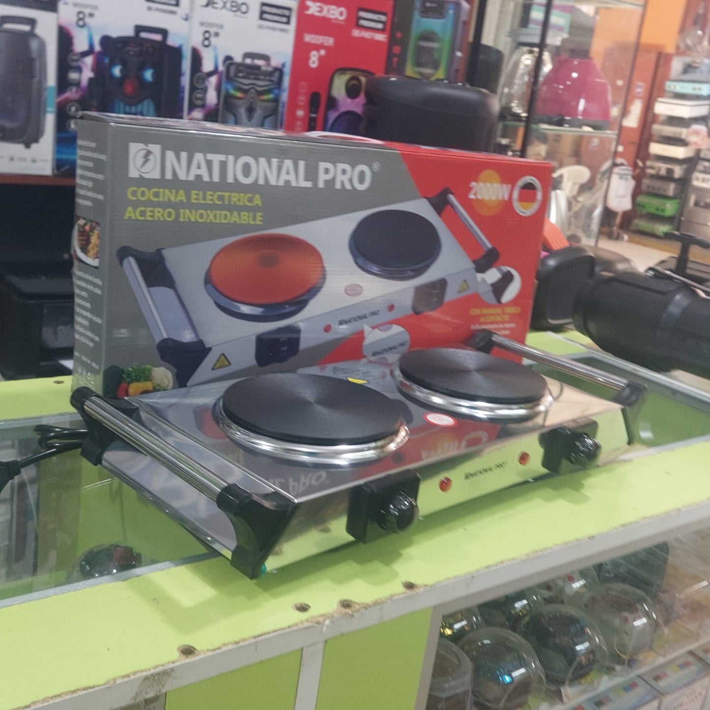 cocina electrica 2 hornillas Cod:6016 driver :05