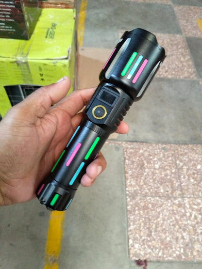 Linterna recargable largo alcancé 50M Cod:1276 driver :03