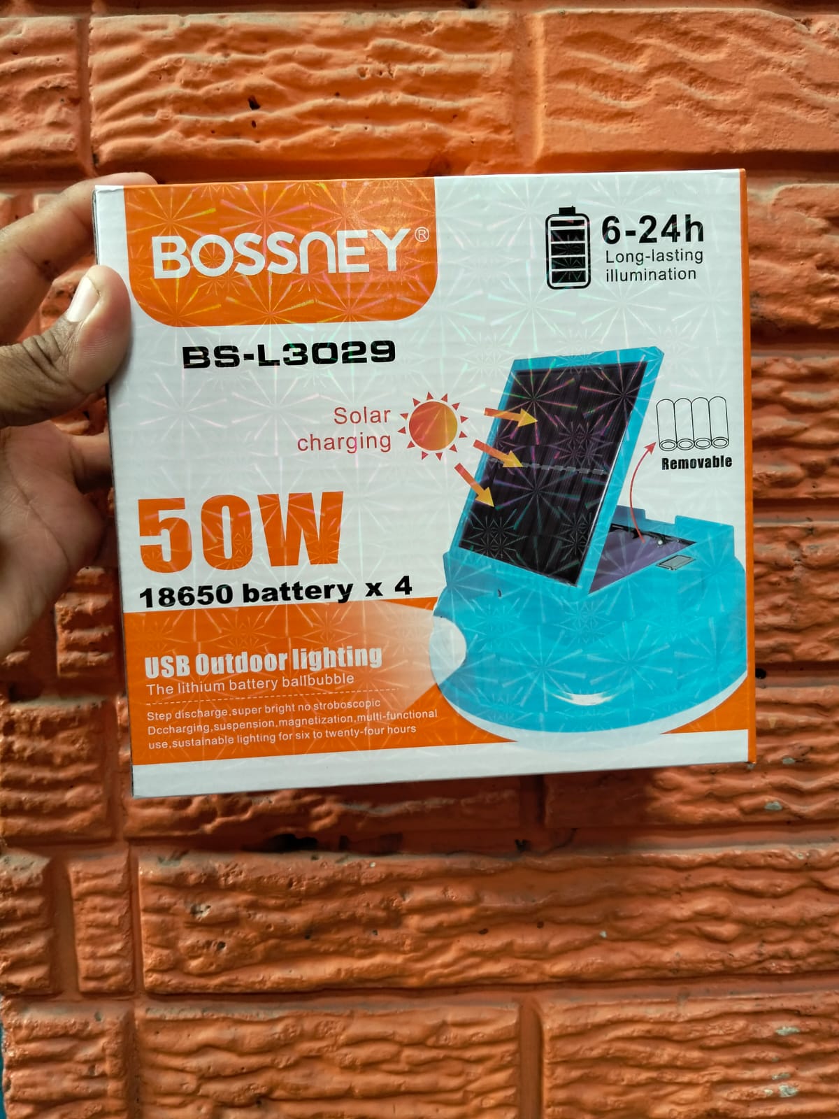 foco recargable 50W cod:1589 driver :01