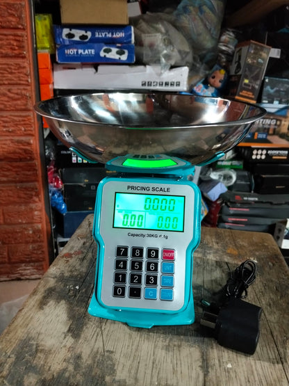 Balanza digital 30kg Cod:1156 driver :01