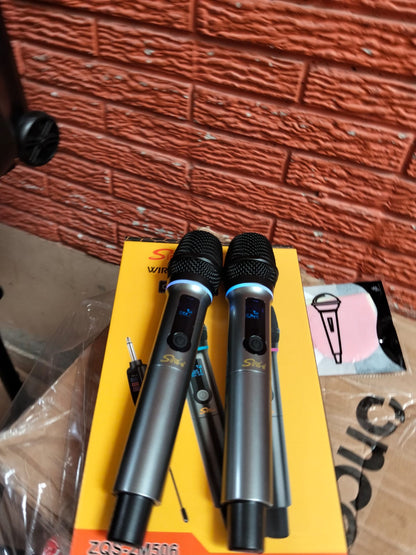 microfono inalambrico pack x 2 Cod:1605 driver :03