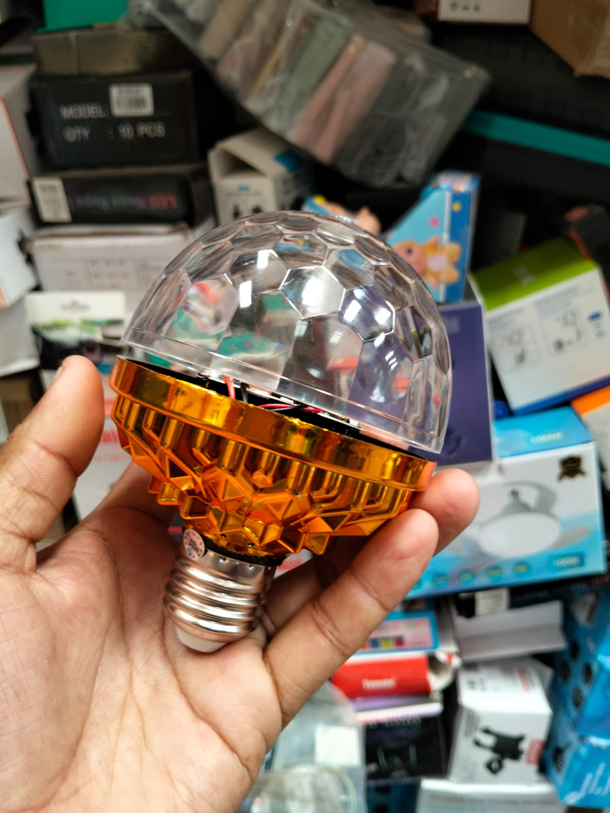 foco Giratorio luces sikodelicas Cod:1458 driver:01/