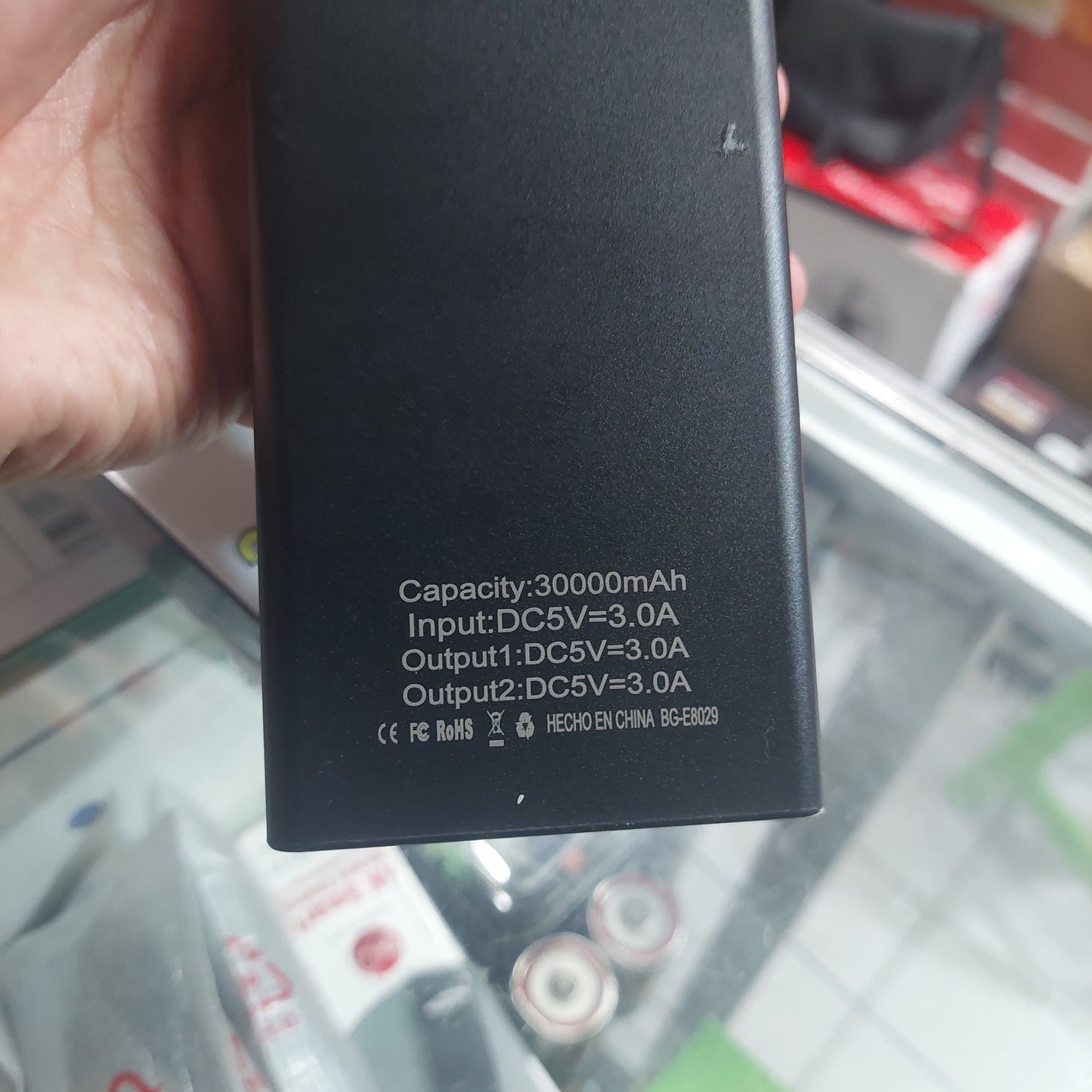 bateria portatil 30000mah Cod:1173 driver :03