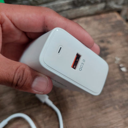 cargador carga rapida Micro V8  65W Cod:3181 COD:01