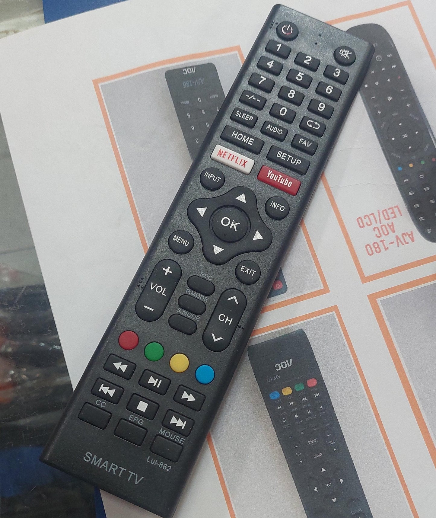 control remoto Winia Cod:5075 driver :03