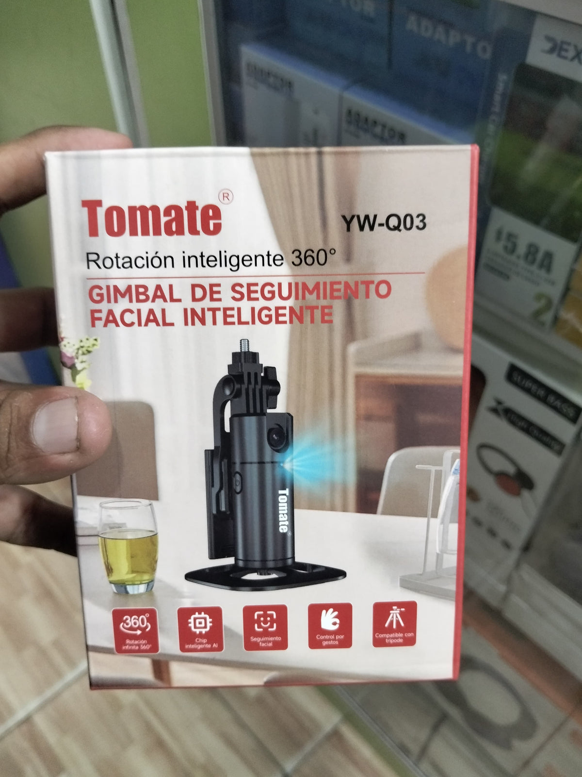 trípode selfie inteligente con sensor de movimiento Cod:3022 driver:05