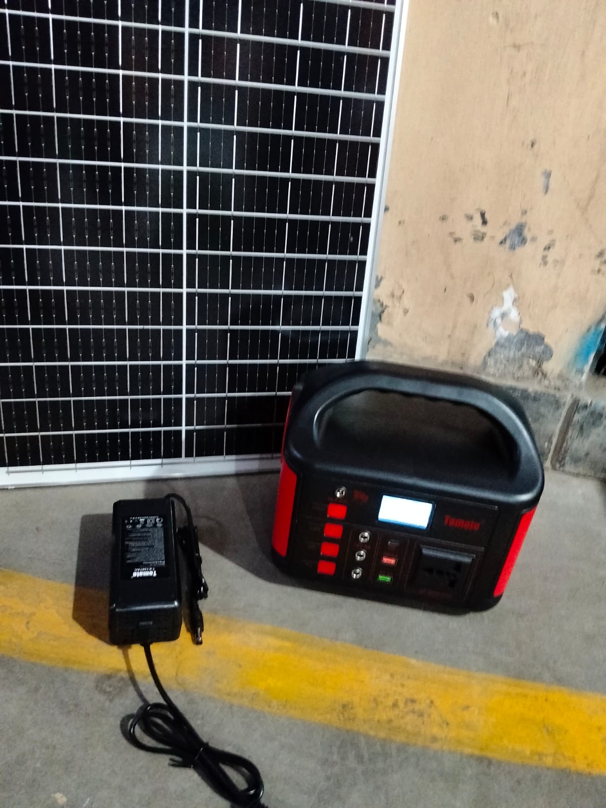 kit solar 300W con panel solar Cod:1450 driver:01