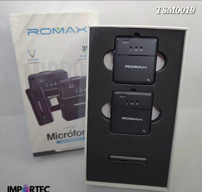 Microfono solapero Inalambrico pack x 2 Cod:3353 Driver 01