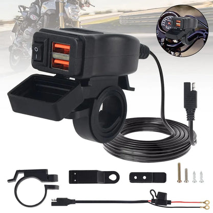 cargador de moto para celular  75W Cod:3222 Driver :01