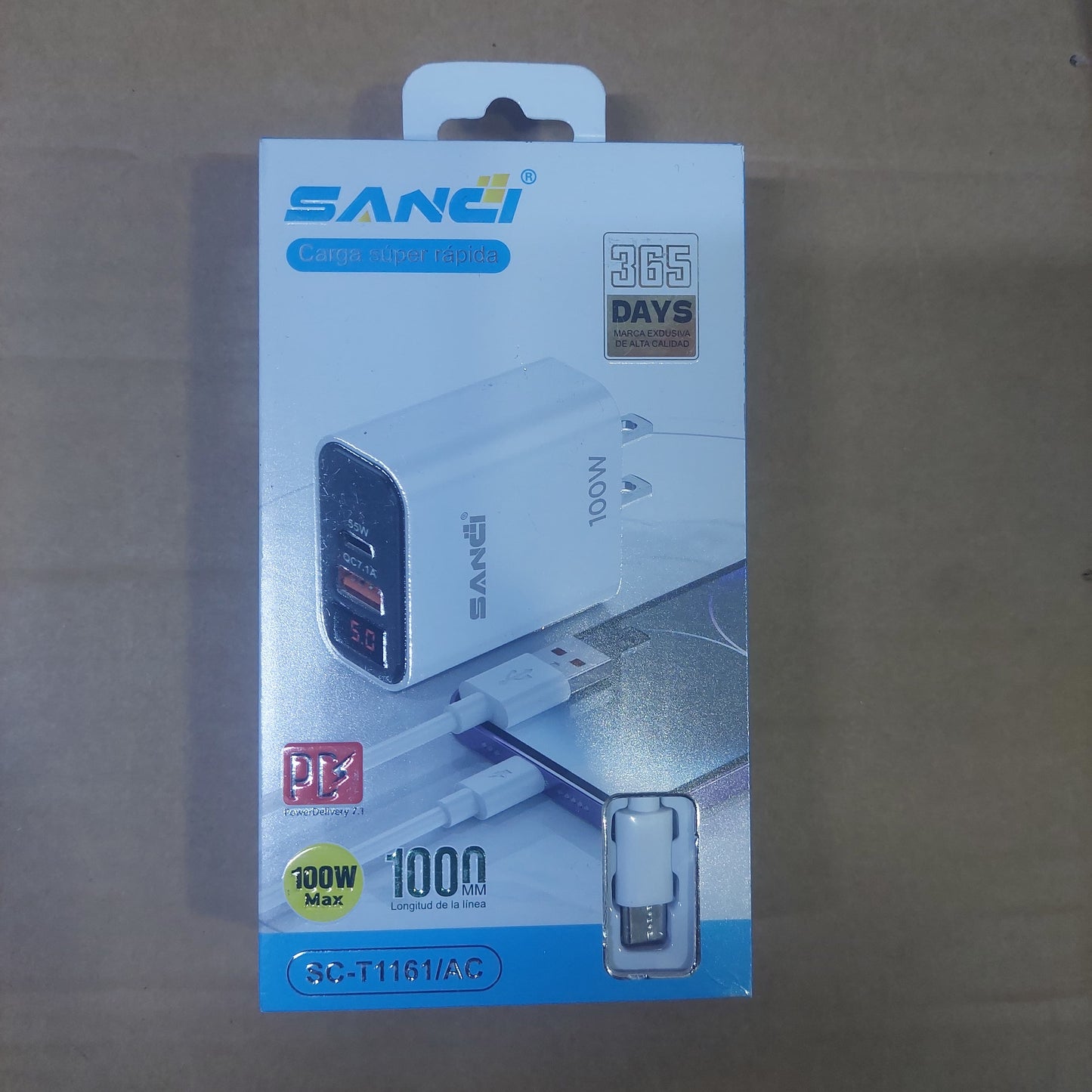 Cargador 100w tipo C  Cod: 1196 driver: 02