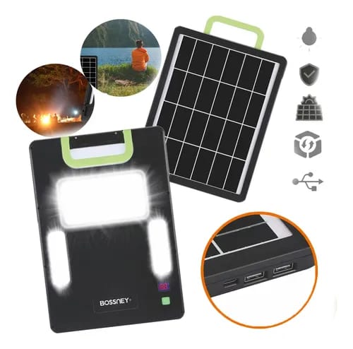 Panel solar  con batería  Cod:1288 driver:02