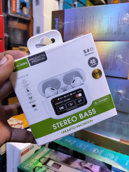 Audifonos bluetooth con pantalla tactil  Cod:3020 driver:02