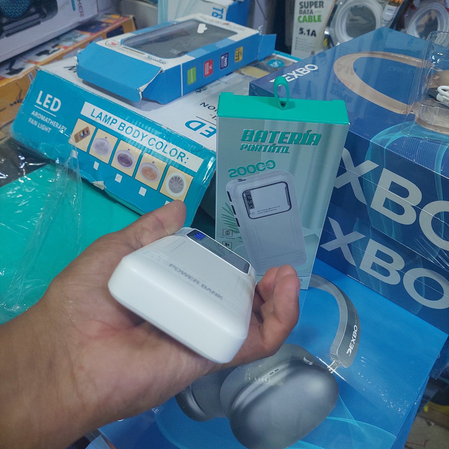 bateria portatil 20000mah Cod:1195 driver :01,02