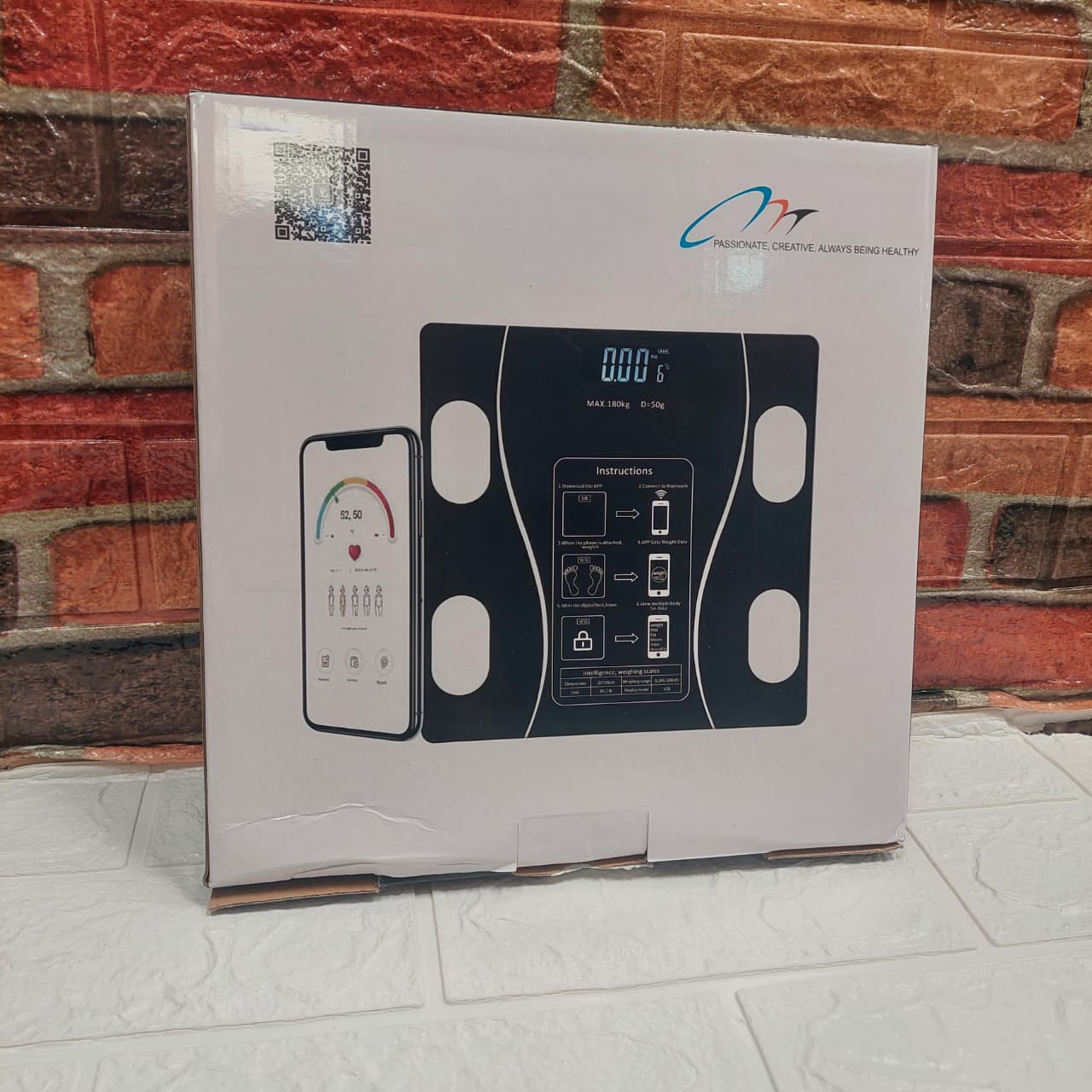 balanza digital  smart bluetooth Cod:3323 Driver 01