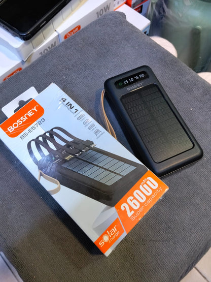 Bateria portatil 26000mah solar Cod:5088 driver:02