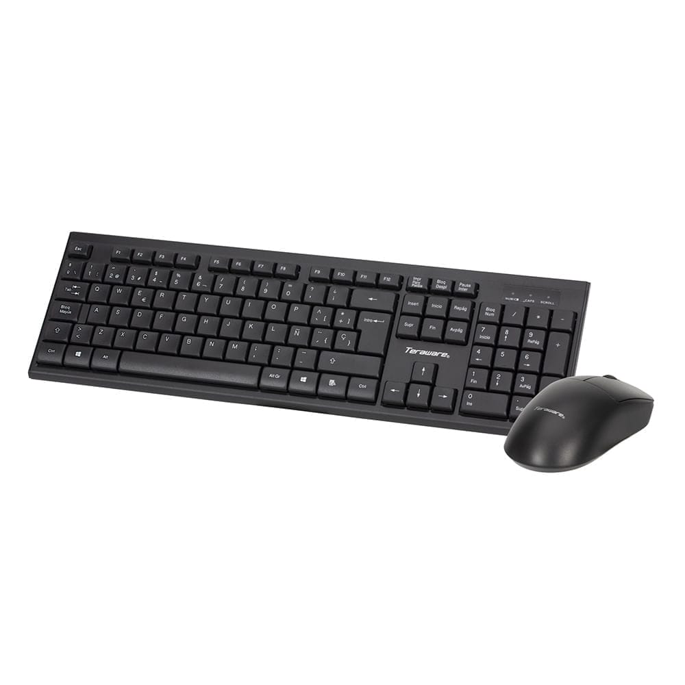 teclado inalámbrico + Mouse Inalambrico Cod:1313 driver:03