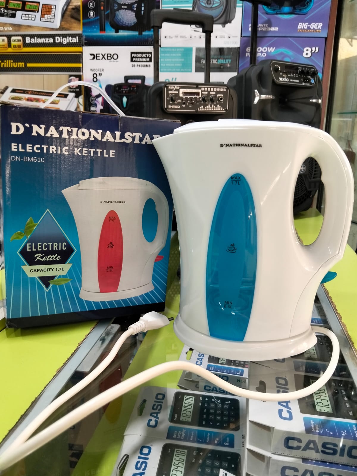 Hervidor electrico 1.7L cod:1244 driver:05
