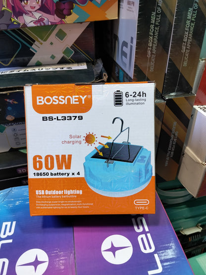 Foco recargable 60w solar Cod : 5098 driver:02