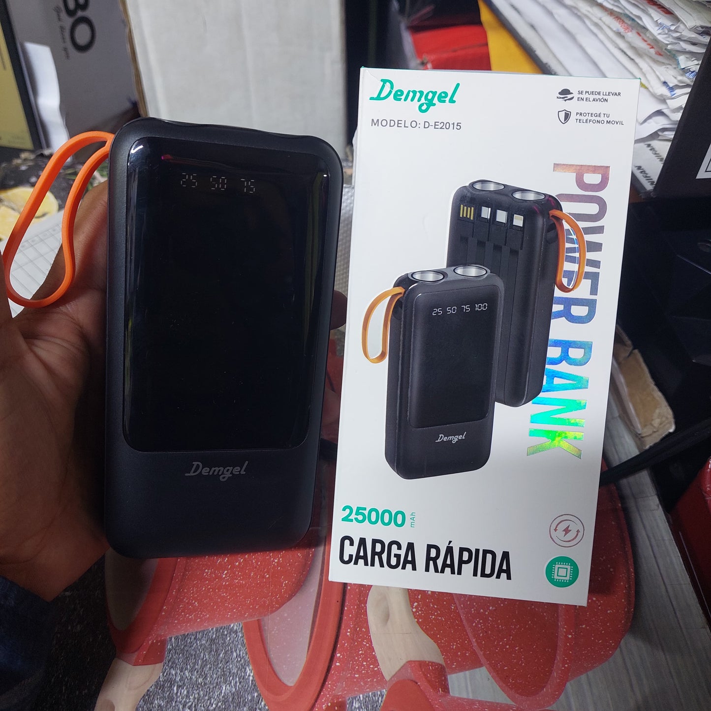 Bateria portatil 25000mah Cod:4462 Driver:02