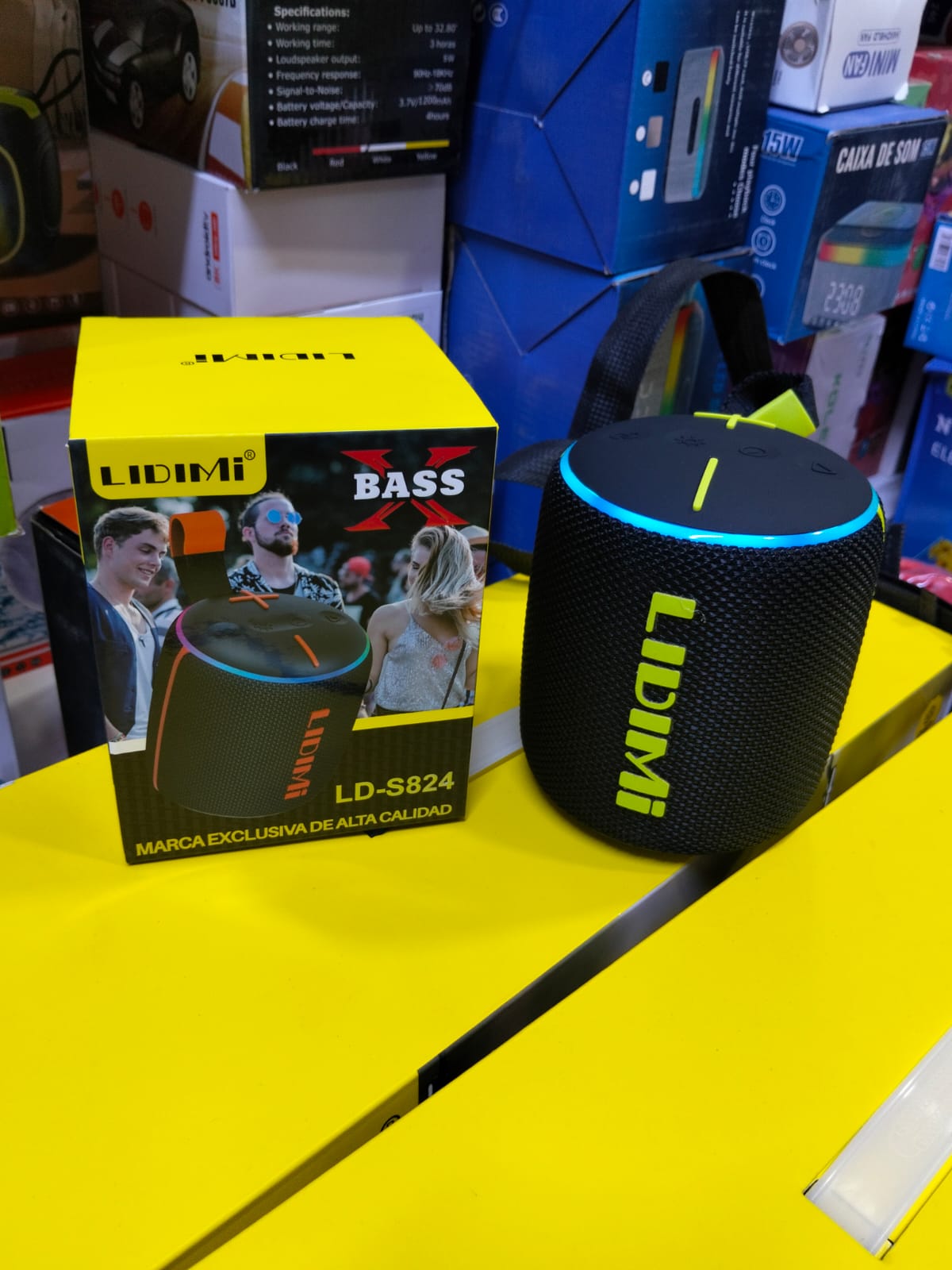 parlante Bluetooth lidimi 10W Cod:1218 driver:02