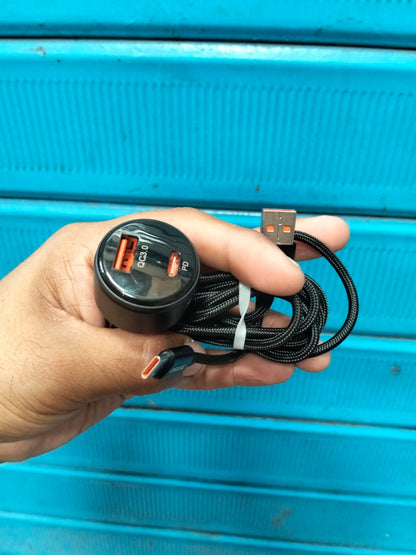 cigarrera cargador de celular para carro 140W  cod:1304 Driver:01
