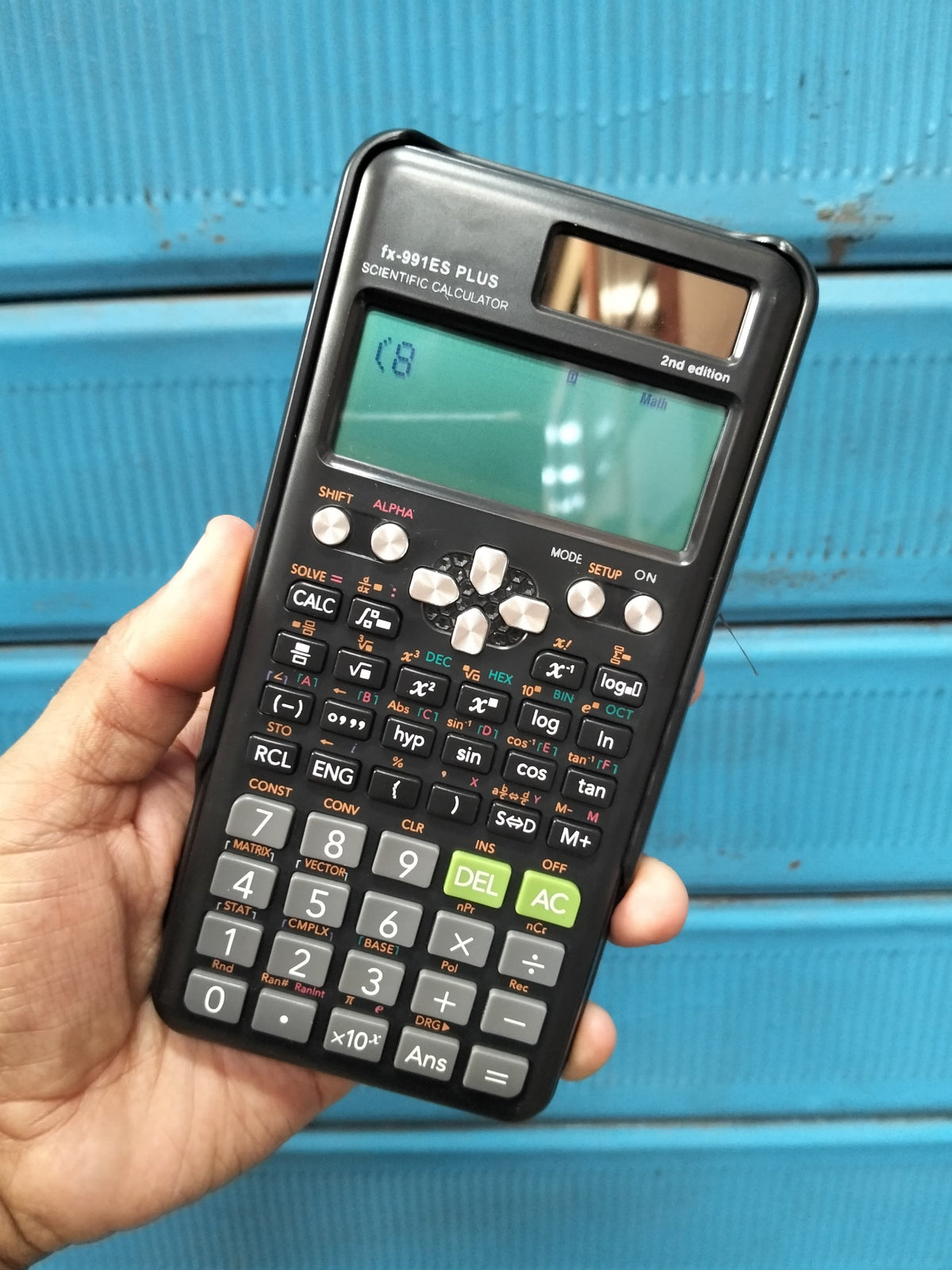 Calculadora científica 417 funciónes Cod:3019 driver :03