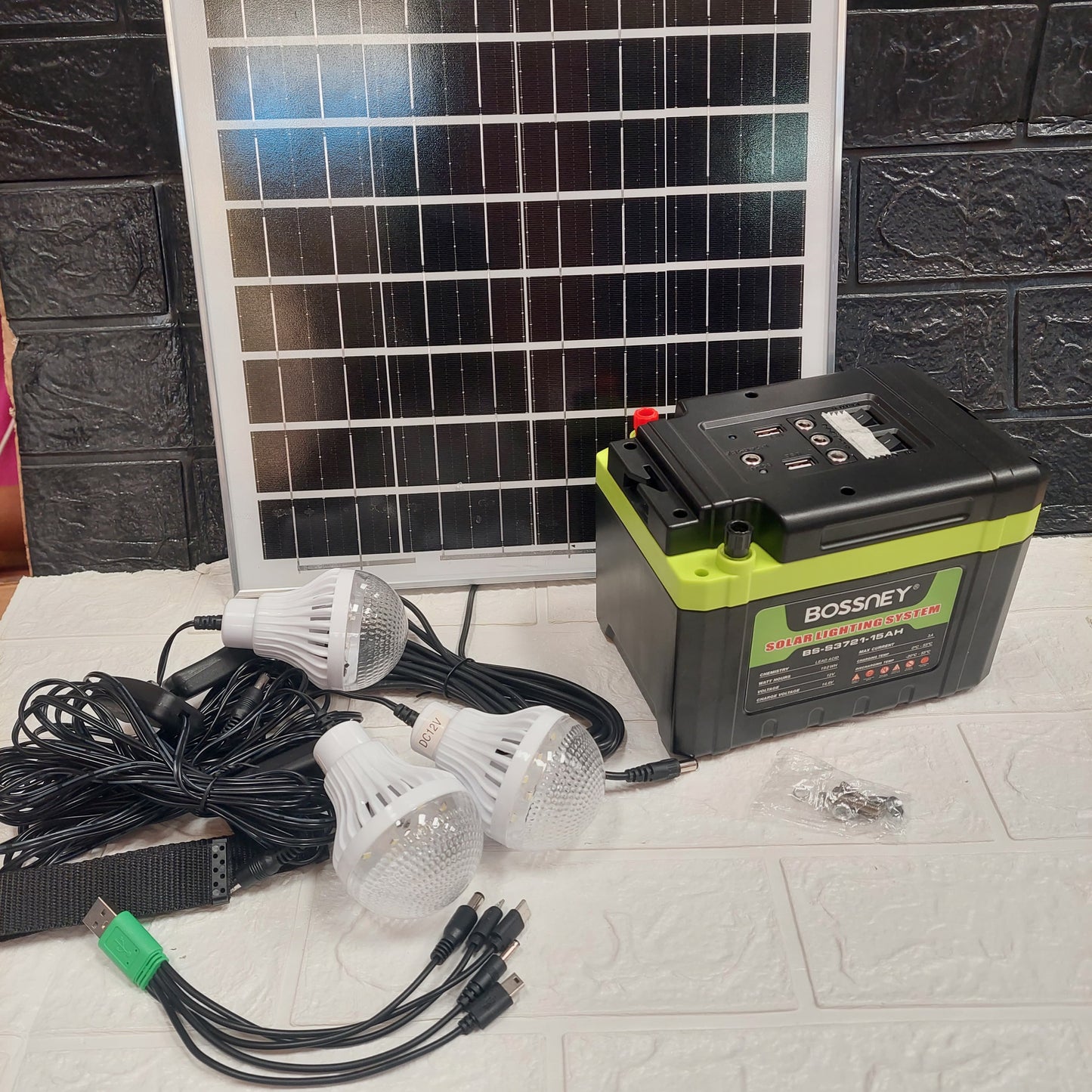 Kit solar con panel solar Cod:5040 Driver :01