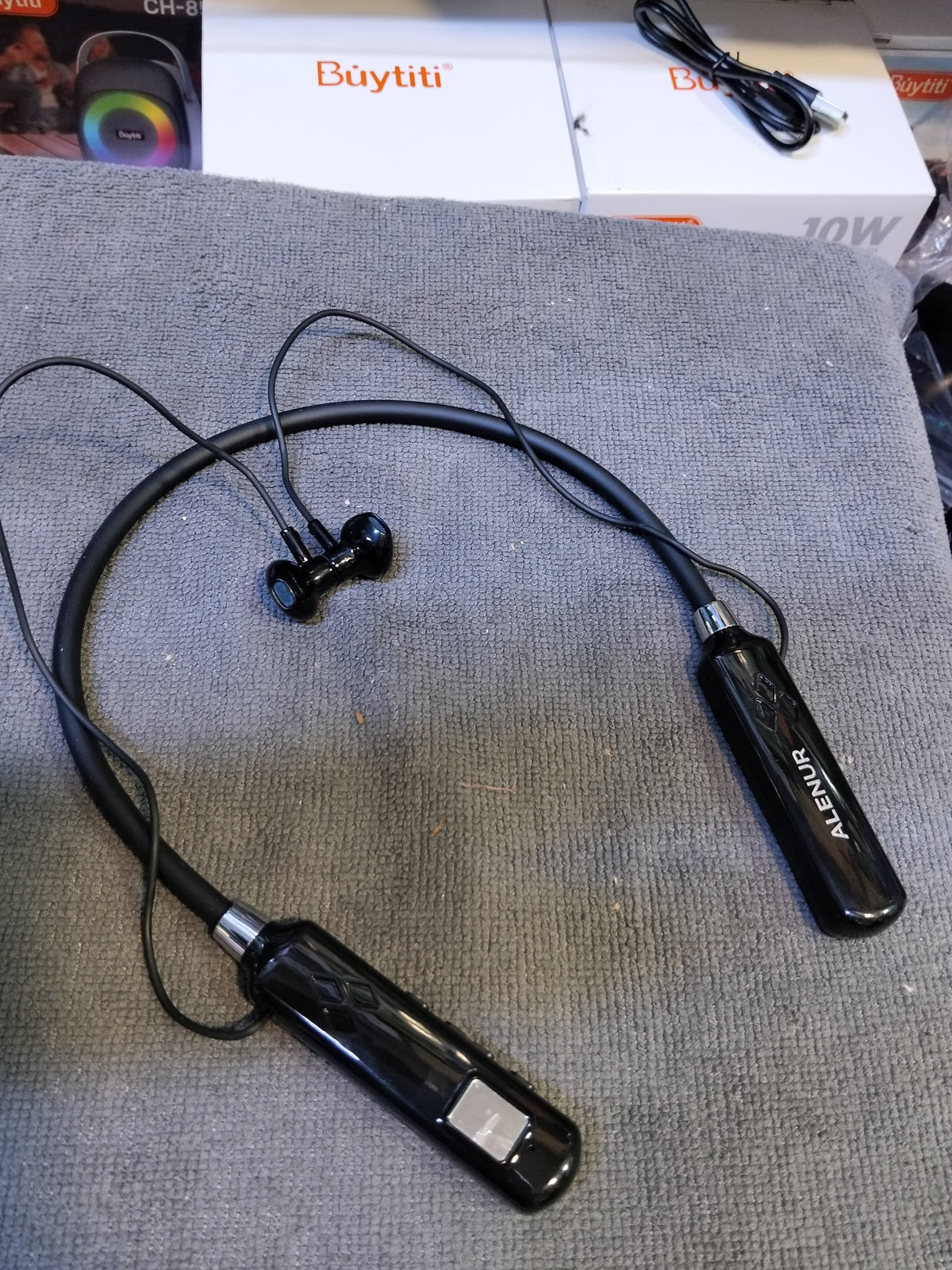 Audífonos Bluetooth para cuello Cod:3044 driver:02