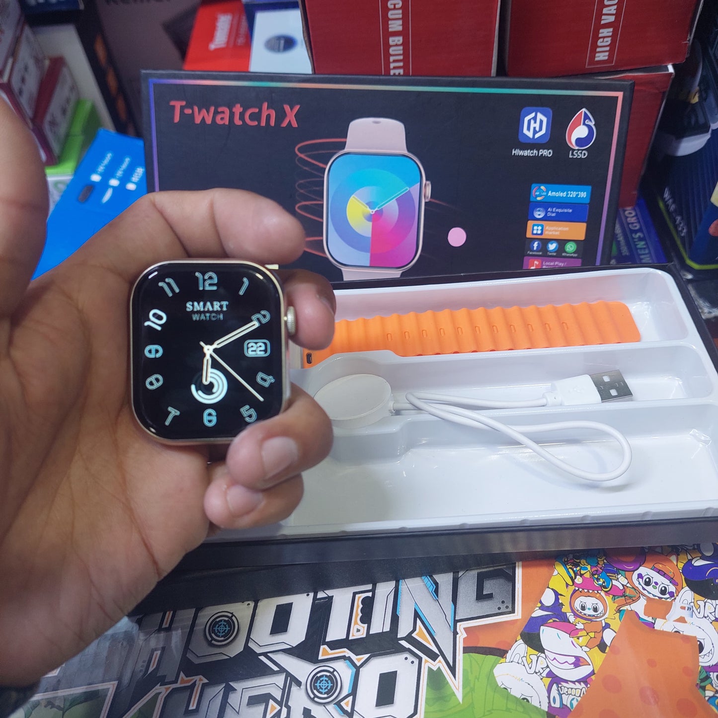 Reloj smartwacht 2 correas Cod:4458 Driver :02