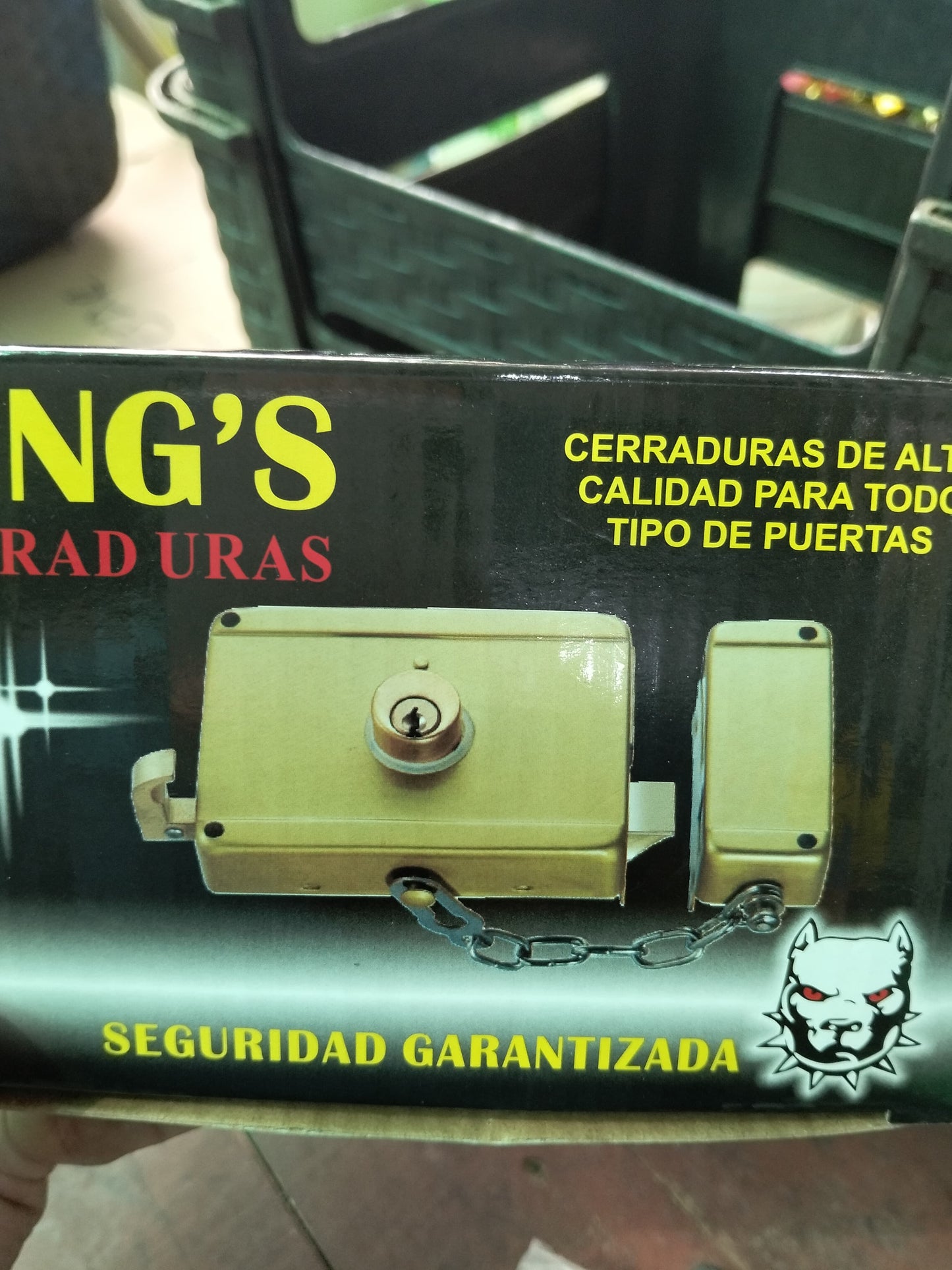 cerradura para puerta 3 golpes Cod:1377 driver:04